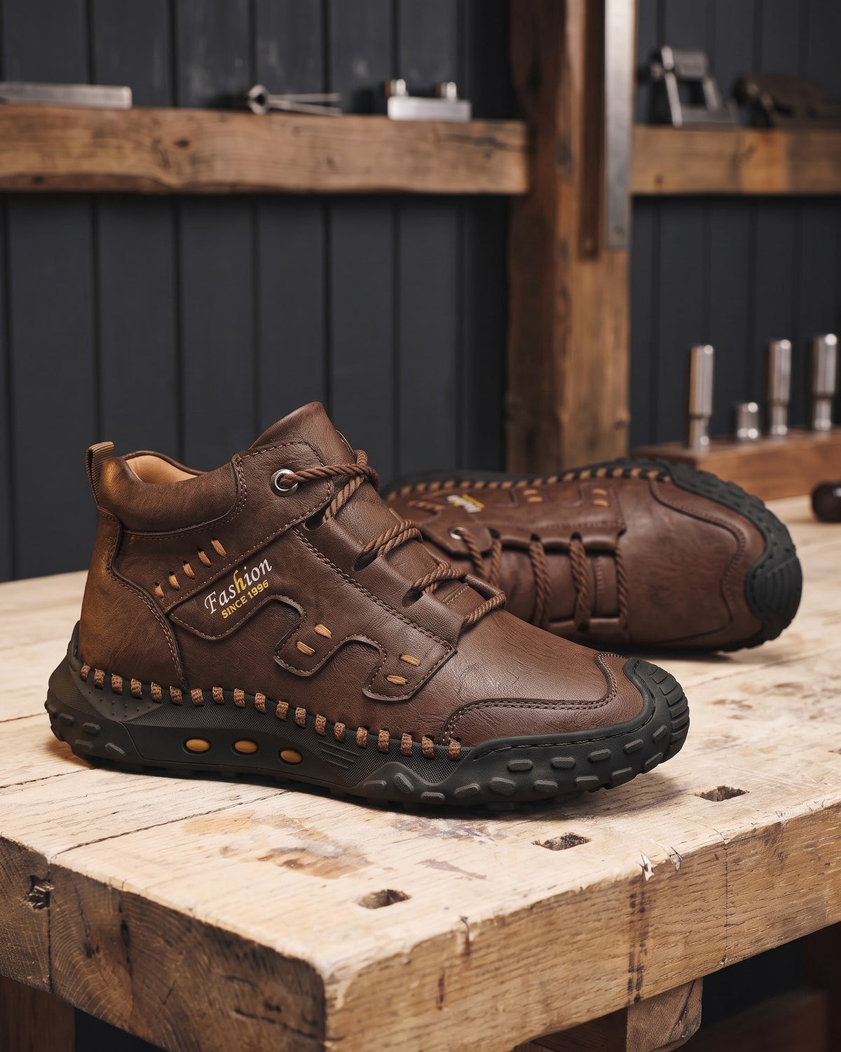 Roman Leather Boot