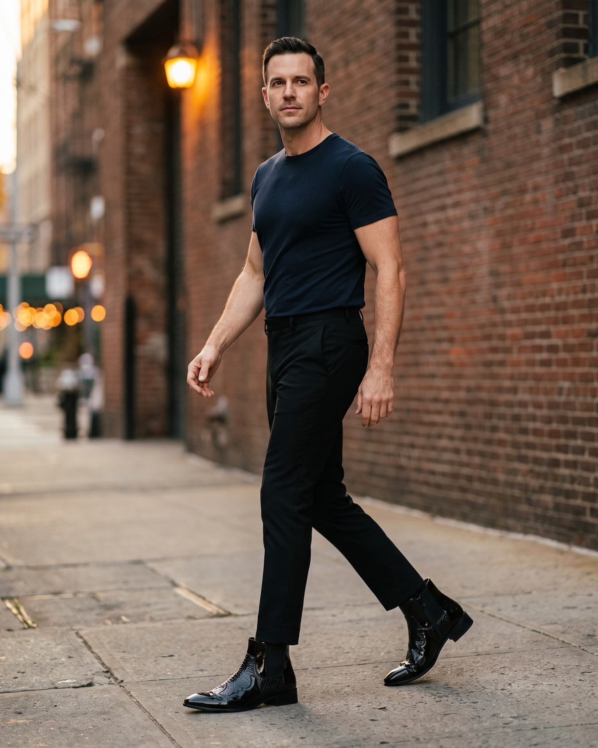 Ricardo Faux Leather Chelsea Boot