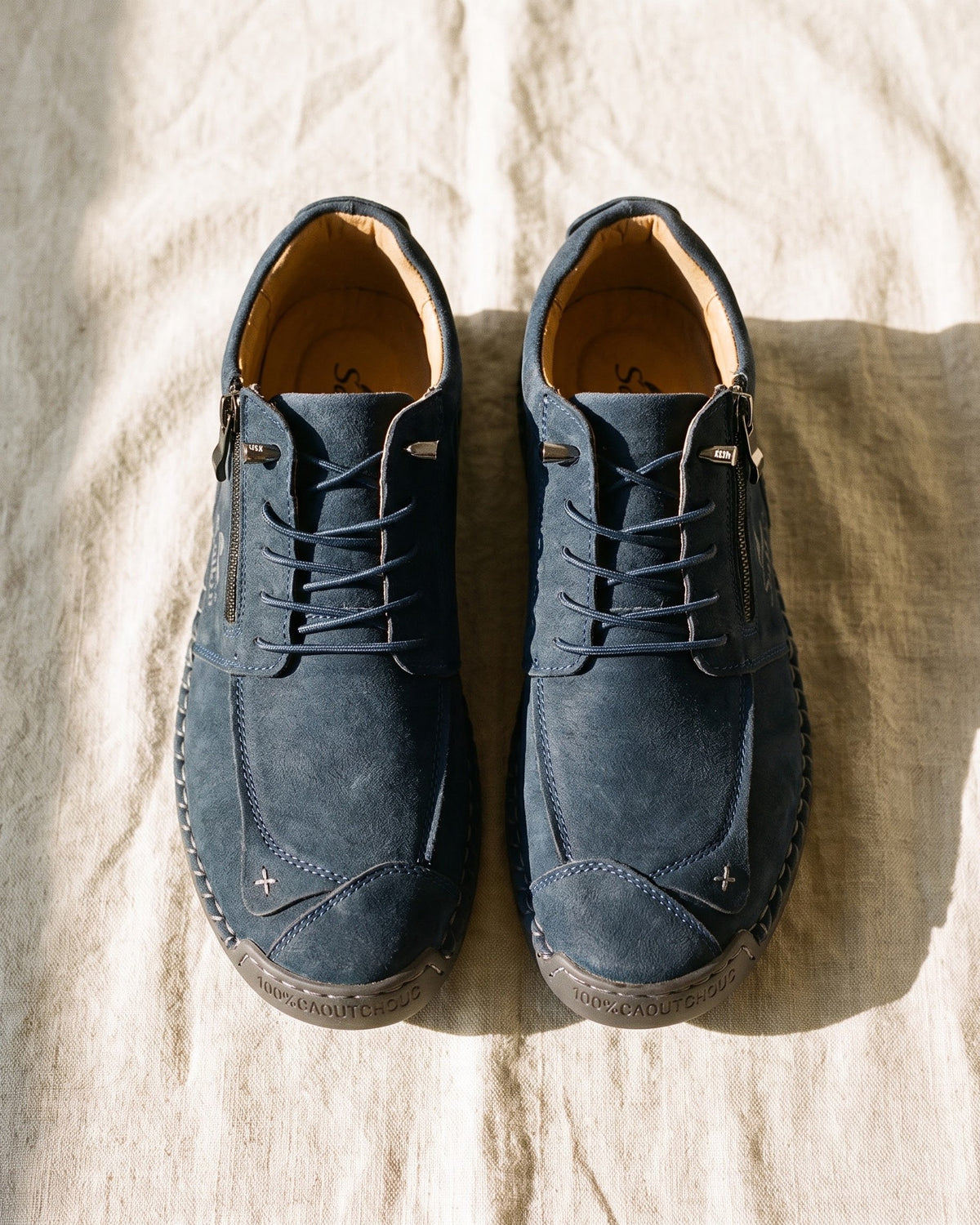 Rocco Faux Leather Chukka Boot