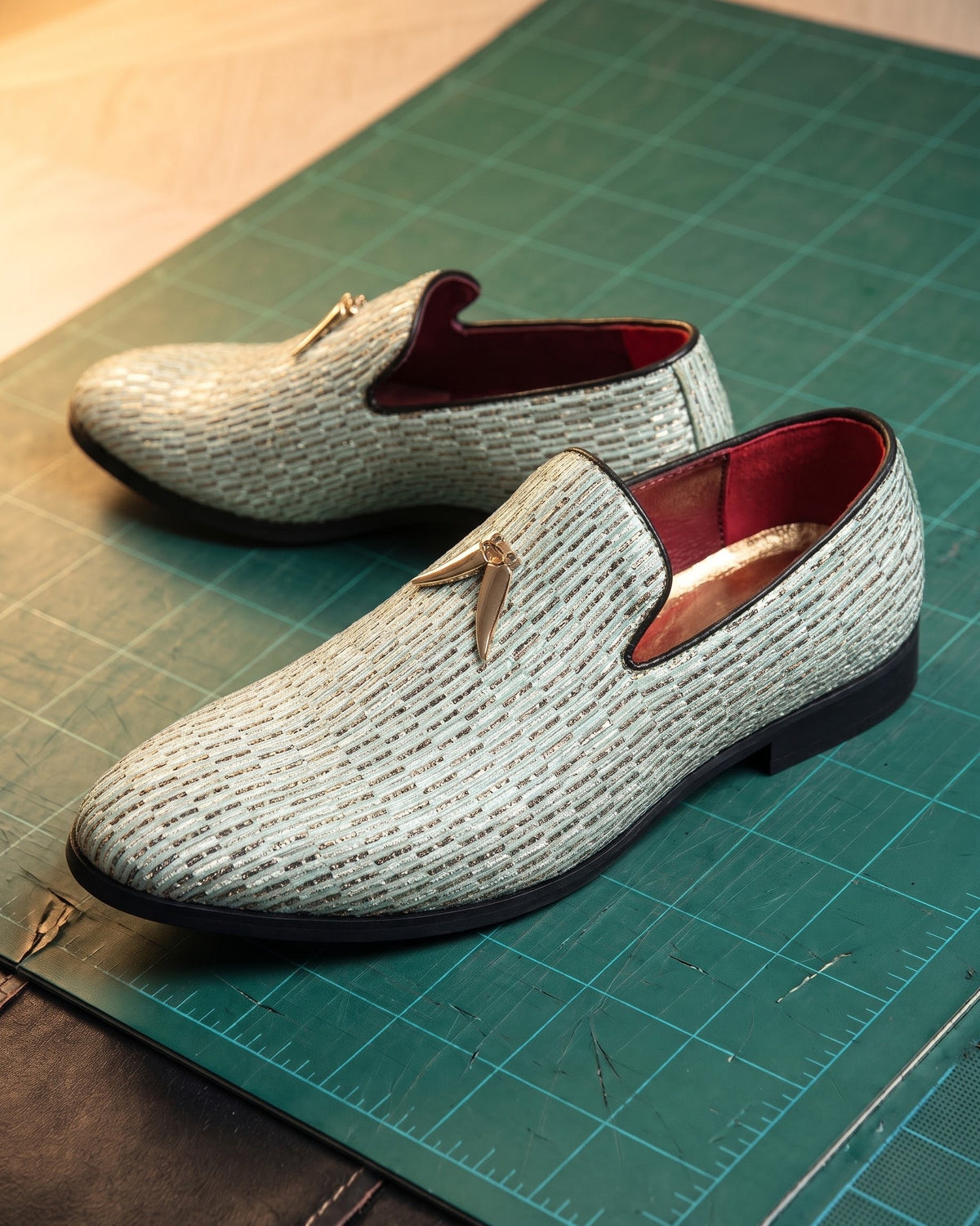 Santos Woven Tassel Loafer