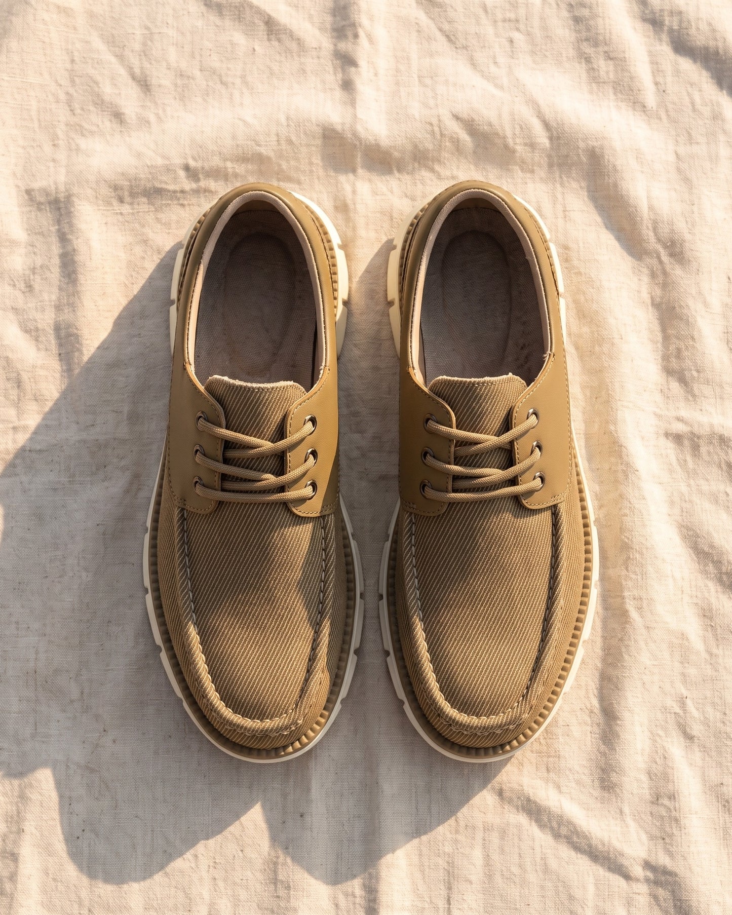 Renzo Canvas Moccasin