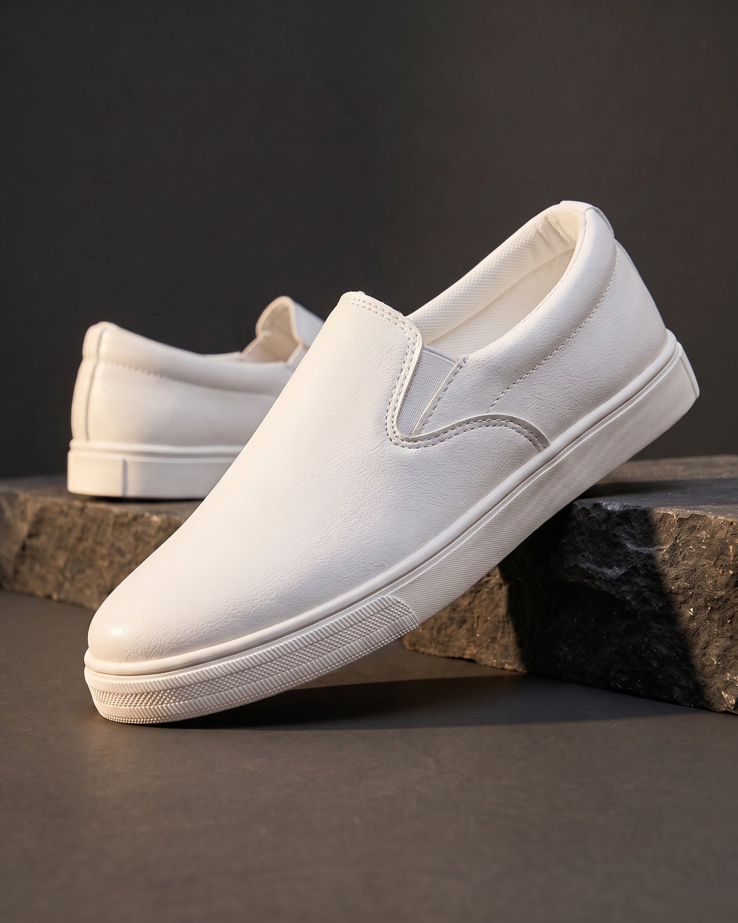 Manuel Leather Slip-On