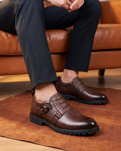 Fernando Leather Monk Strap