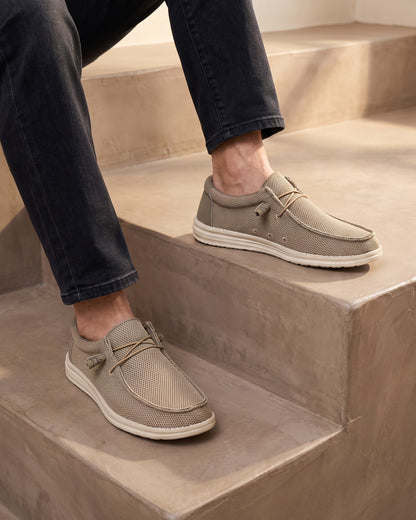 Carmelo Canvas Moccasin