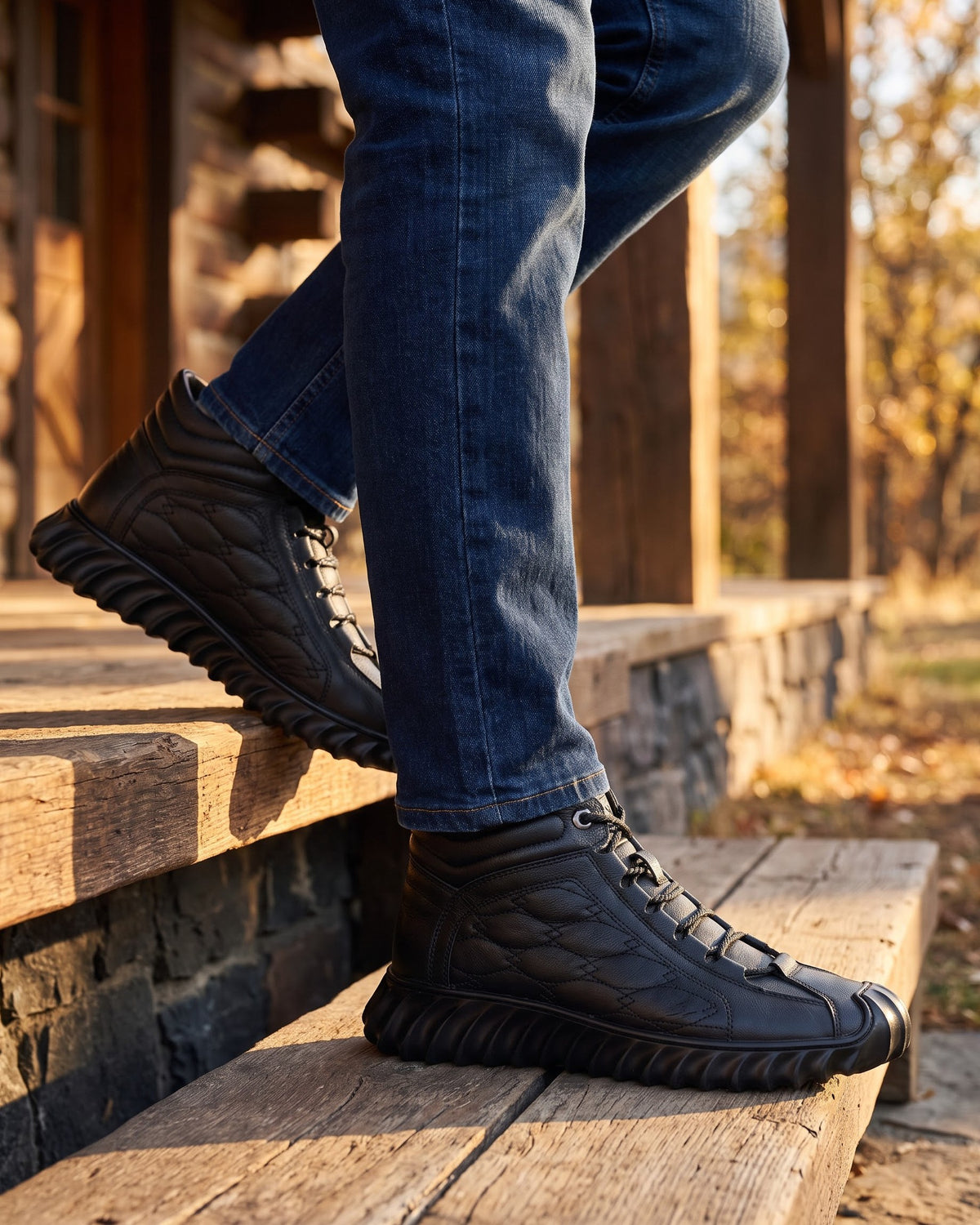 Gualtiero Leather Boot