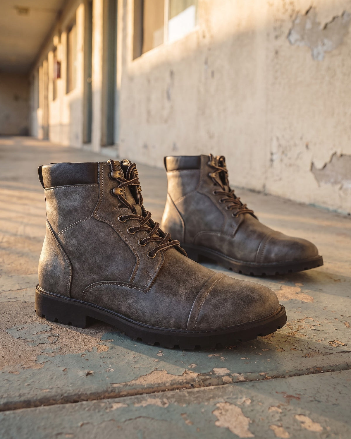 Lucio Leather Boot