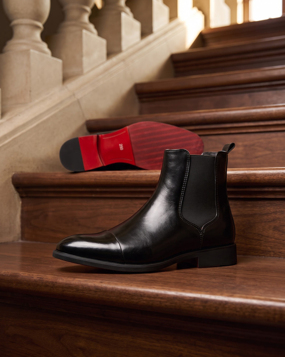 Silvio Leather Chelsea Boot