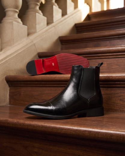 Silvio Leather Chelsea Boot