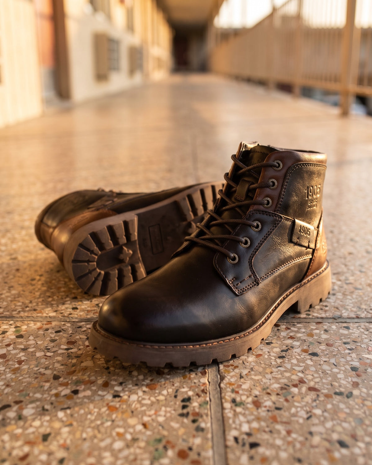 Isidoro Leather Boot