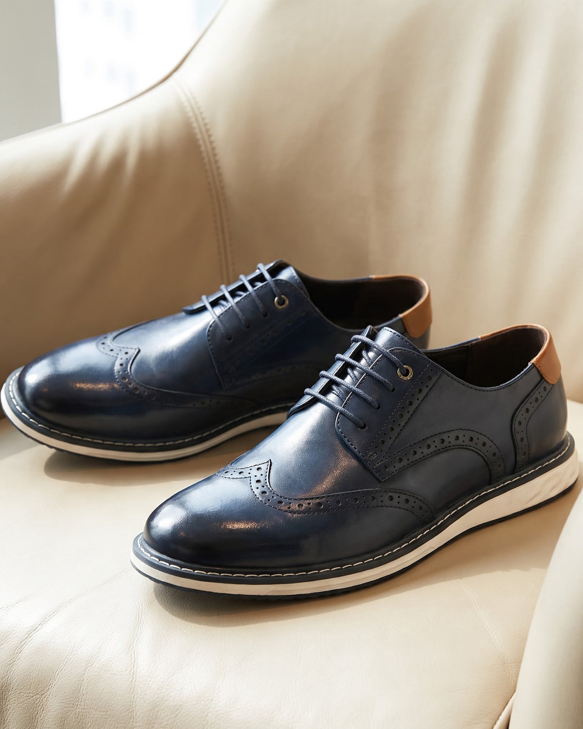Xavier Leather Brogue
