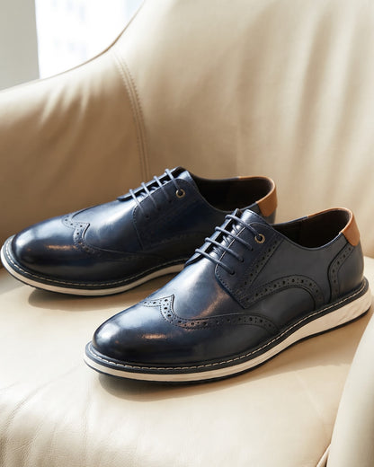 Xavier Leather Brogue