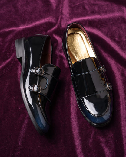 Piero Leather Monk Strap