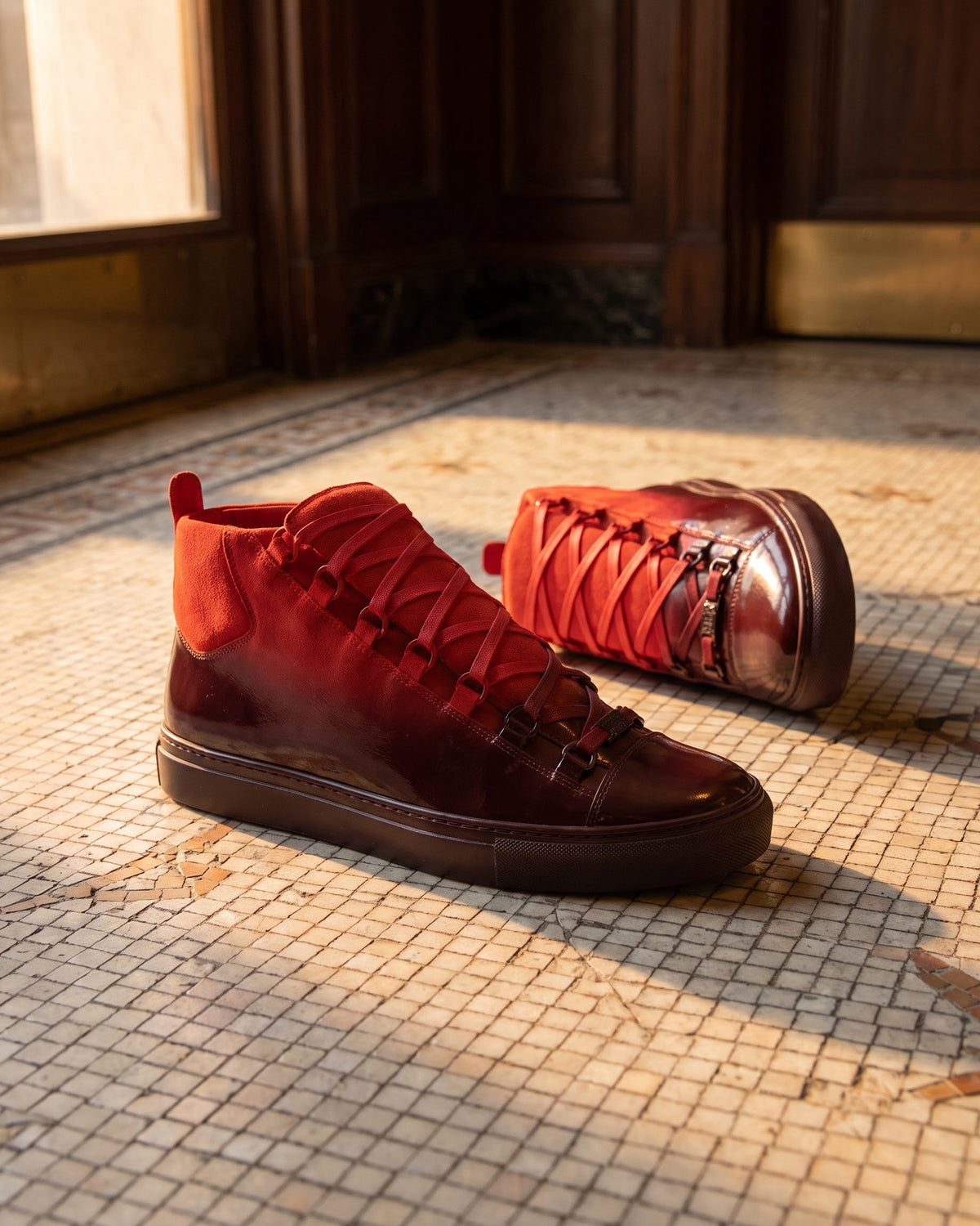Raffaele Leather Sneaker