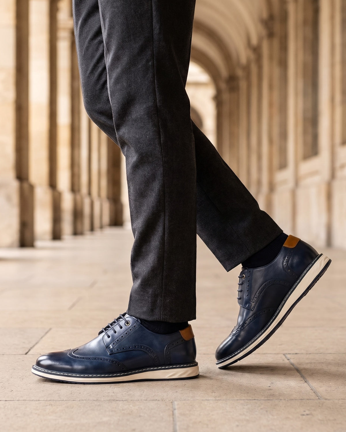 Xavier Leather Brogue