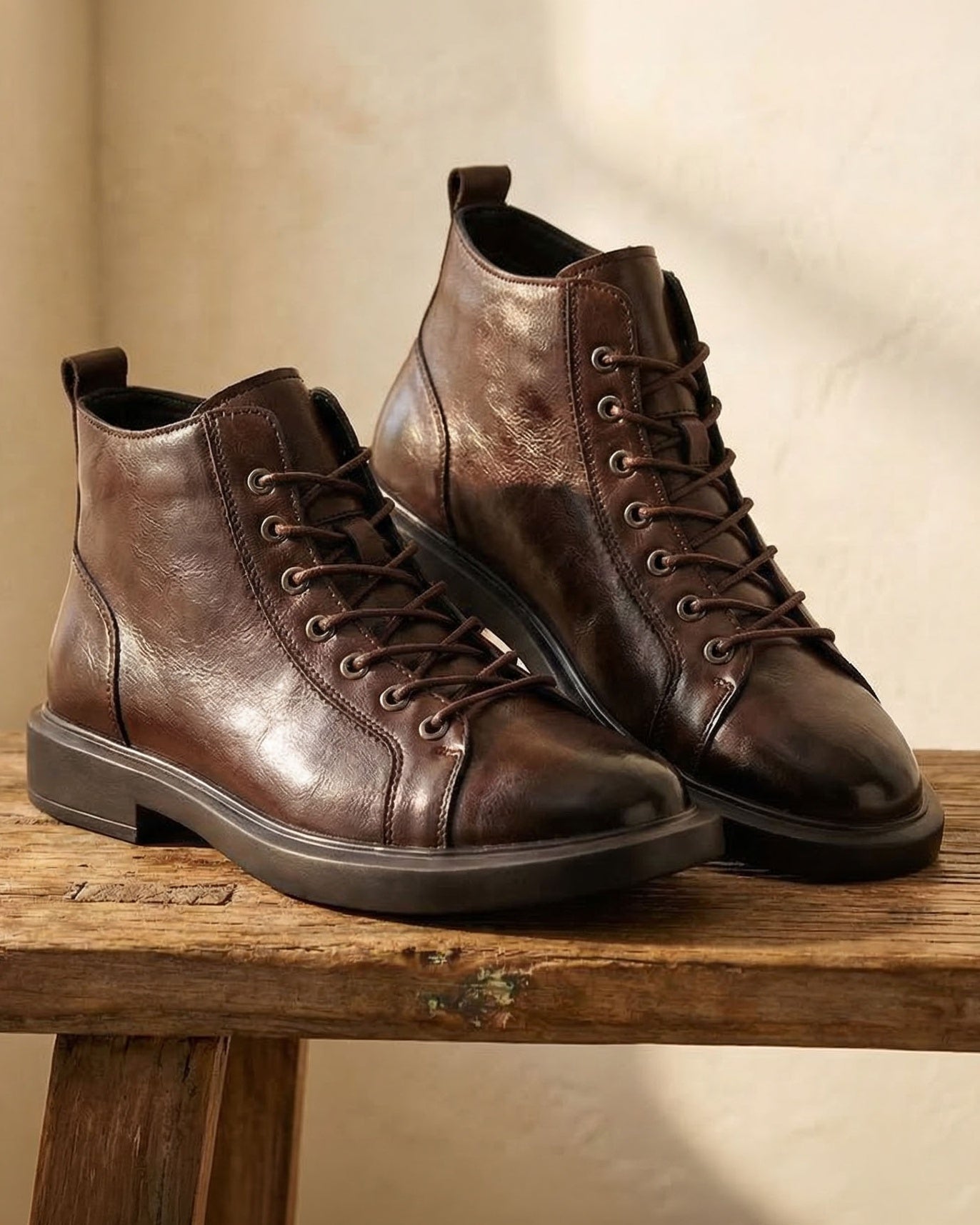 Alfonso Leather Boots