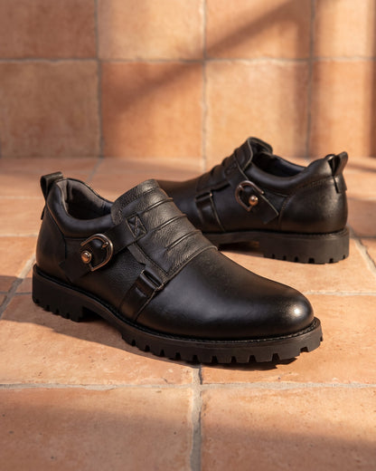 Fernando Leather Monk Strap