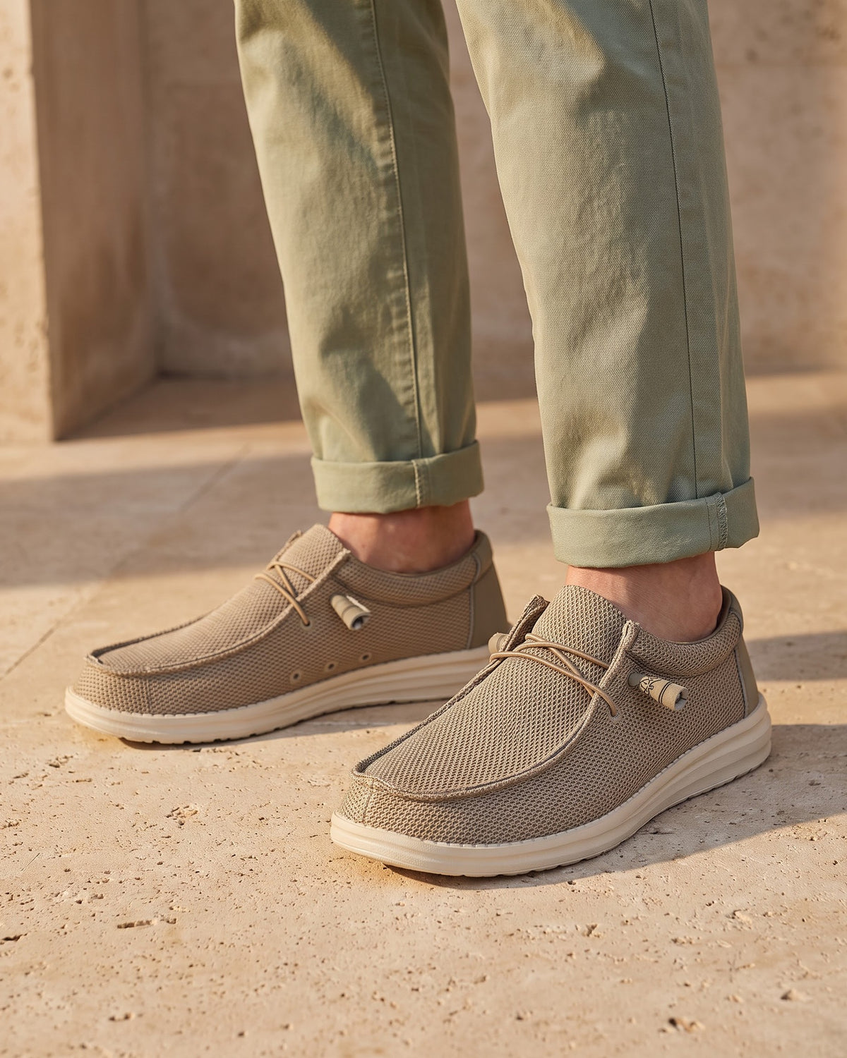 Carmelo Canvas Moccasin