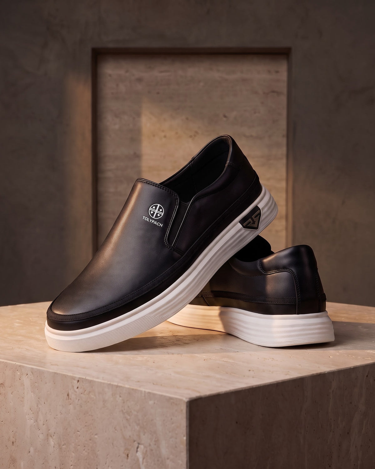 Ludovico Leather Slip-On