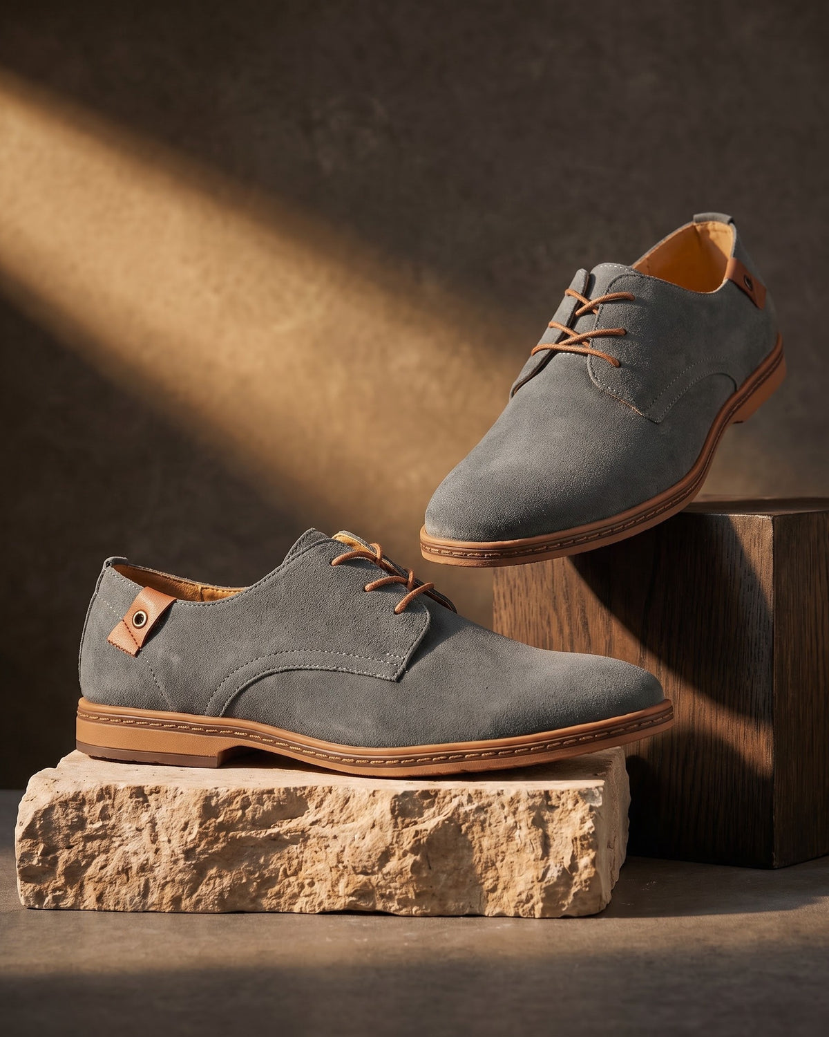 Serafino Suede-Effect Derby