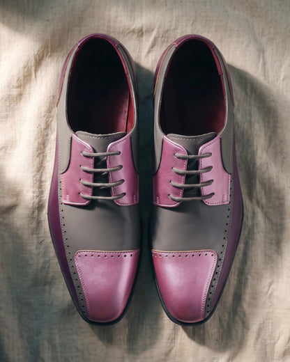Ettore Leather Brogue Derby