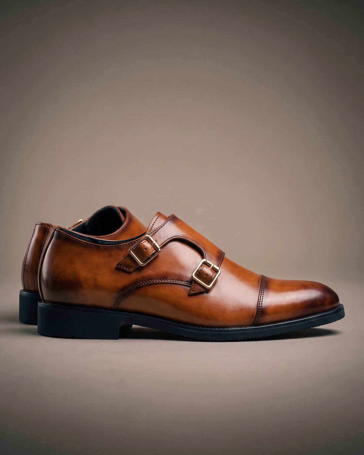 Severino Leather Monk Strap