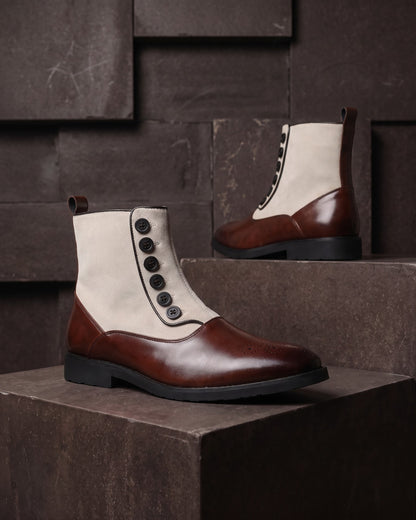 Raimondo Faux Leather Boot