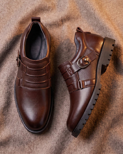 Fernando Leather Monk Strap