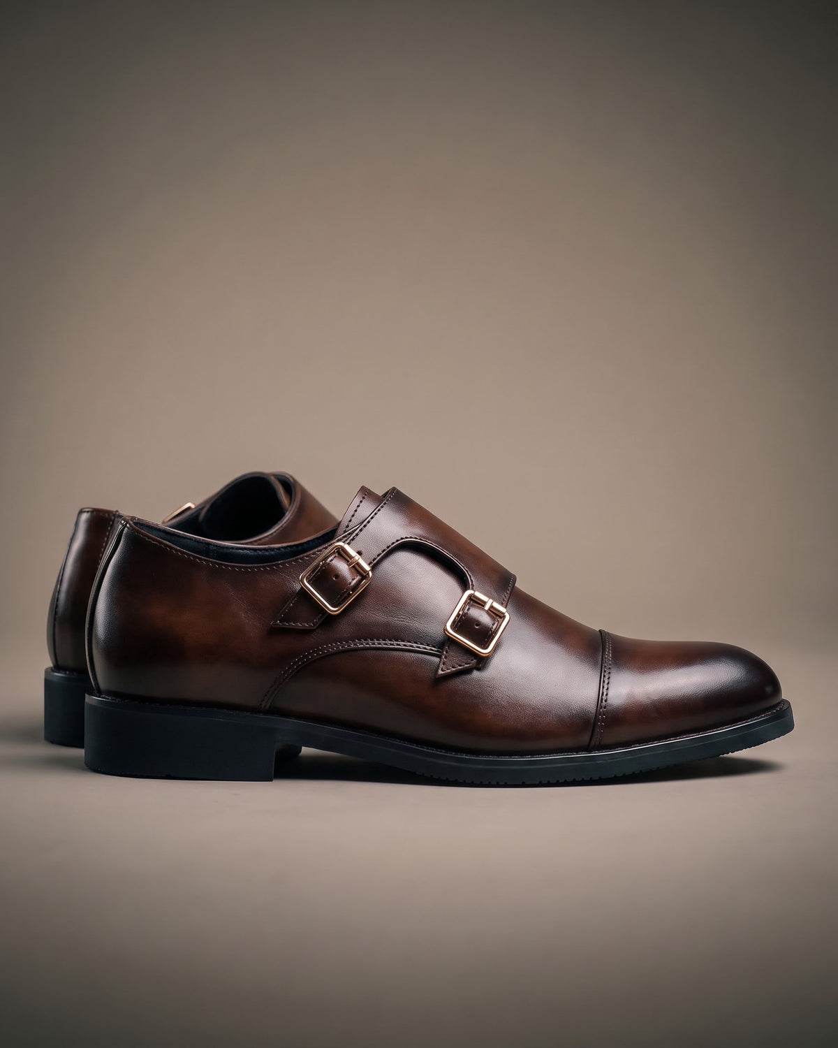 Severino Leather Monk Strap