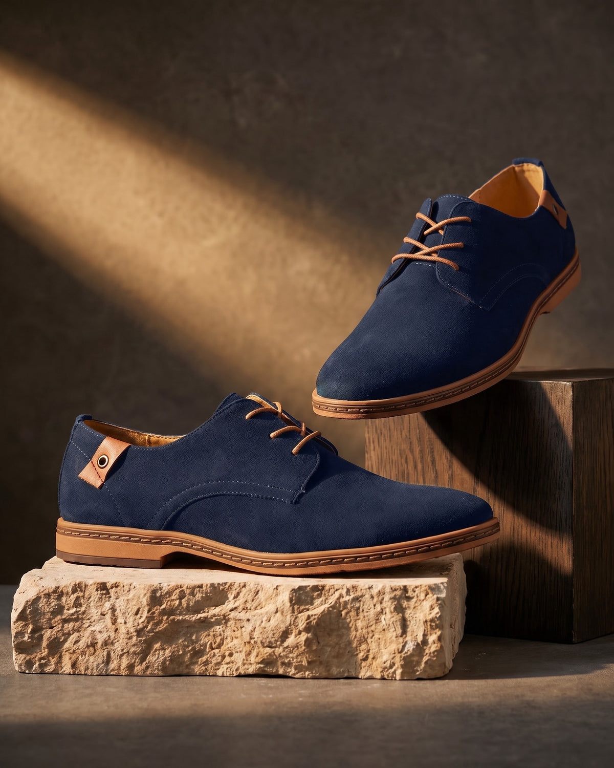 Serafino Suede-Effect Derby