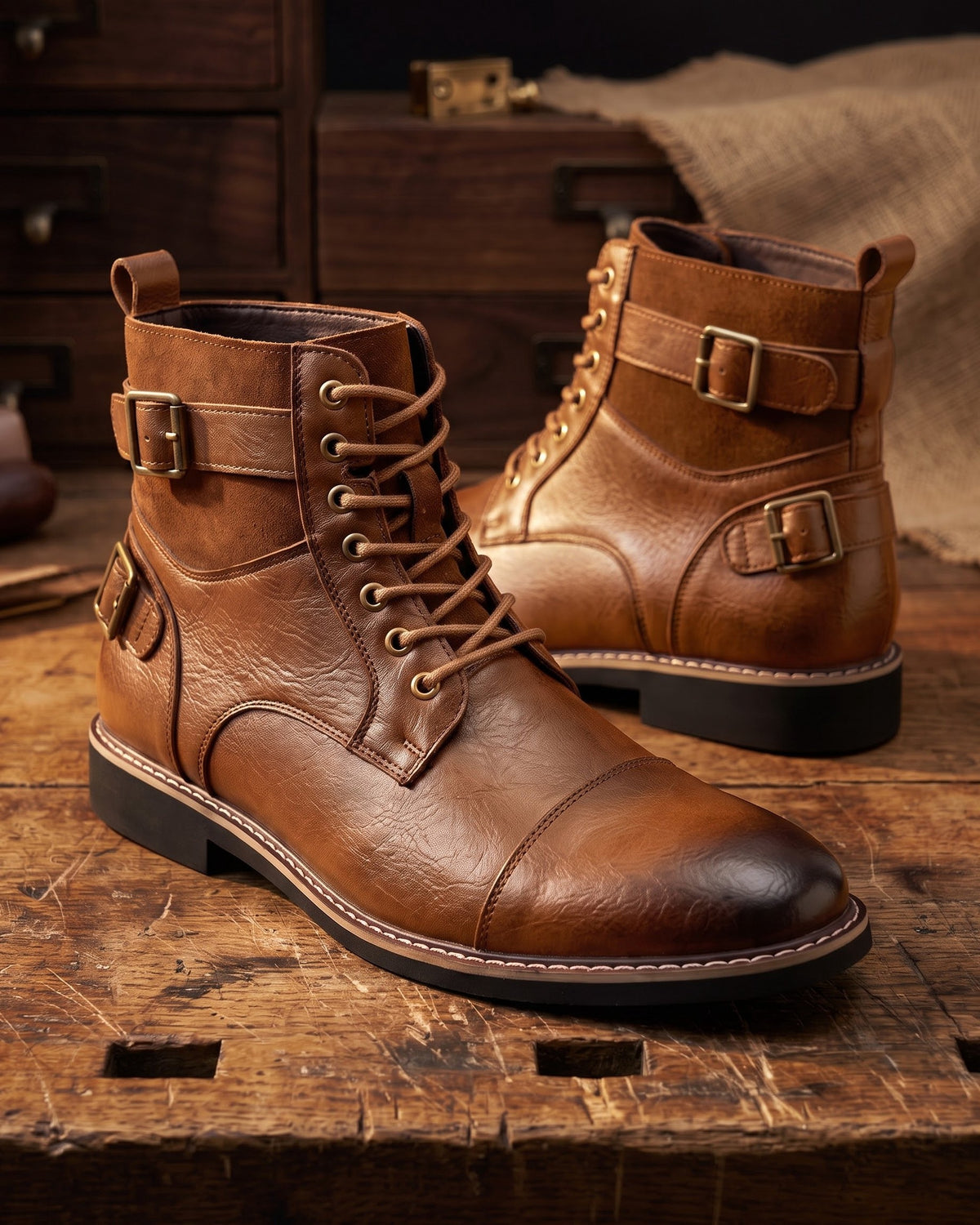 Edoardo Leather Boot