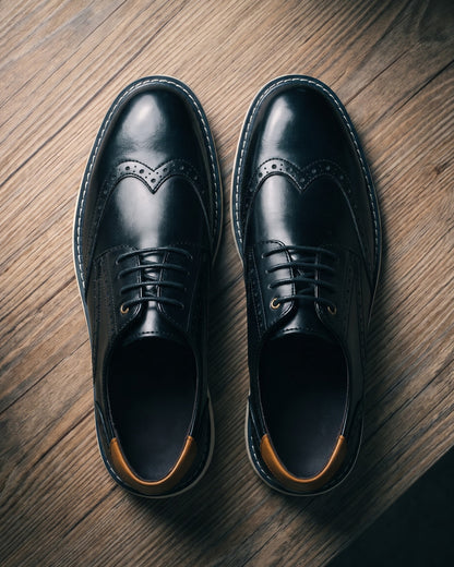 Xavier Leather Brogue