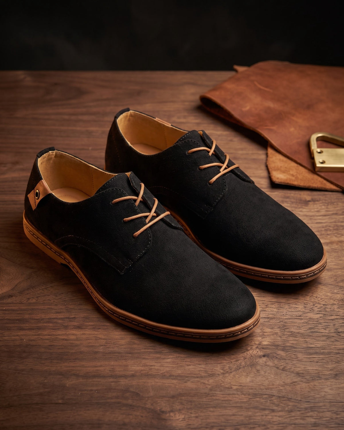 Serafino Suede-Effect Derby