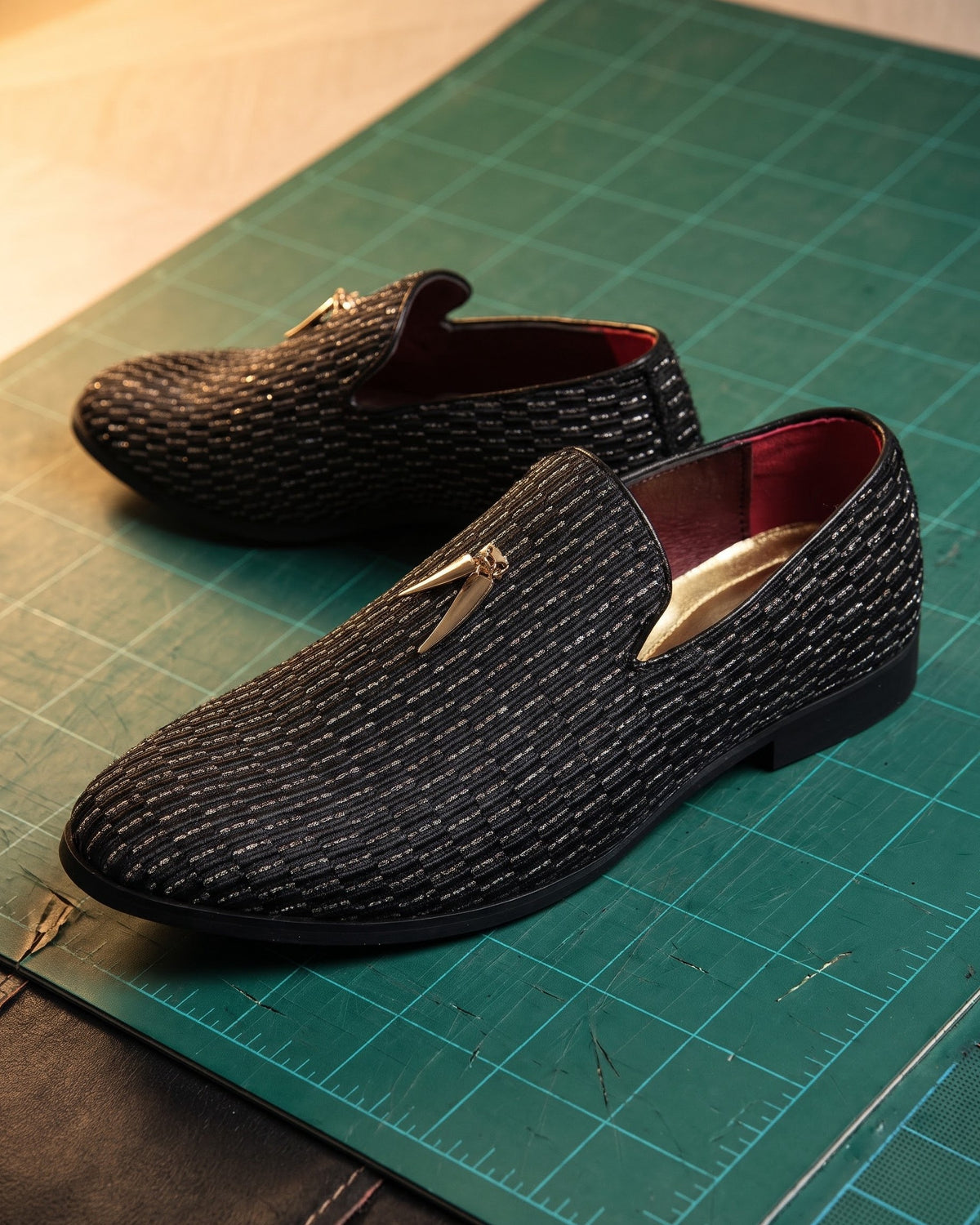 Santos Woven Tassel Loafer