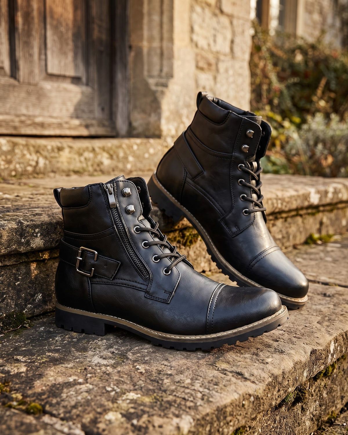 Elios Leather Boot