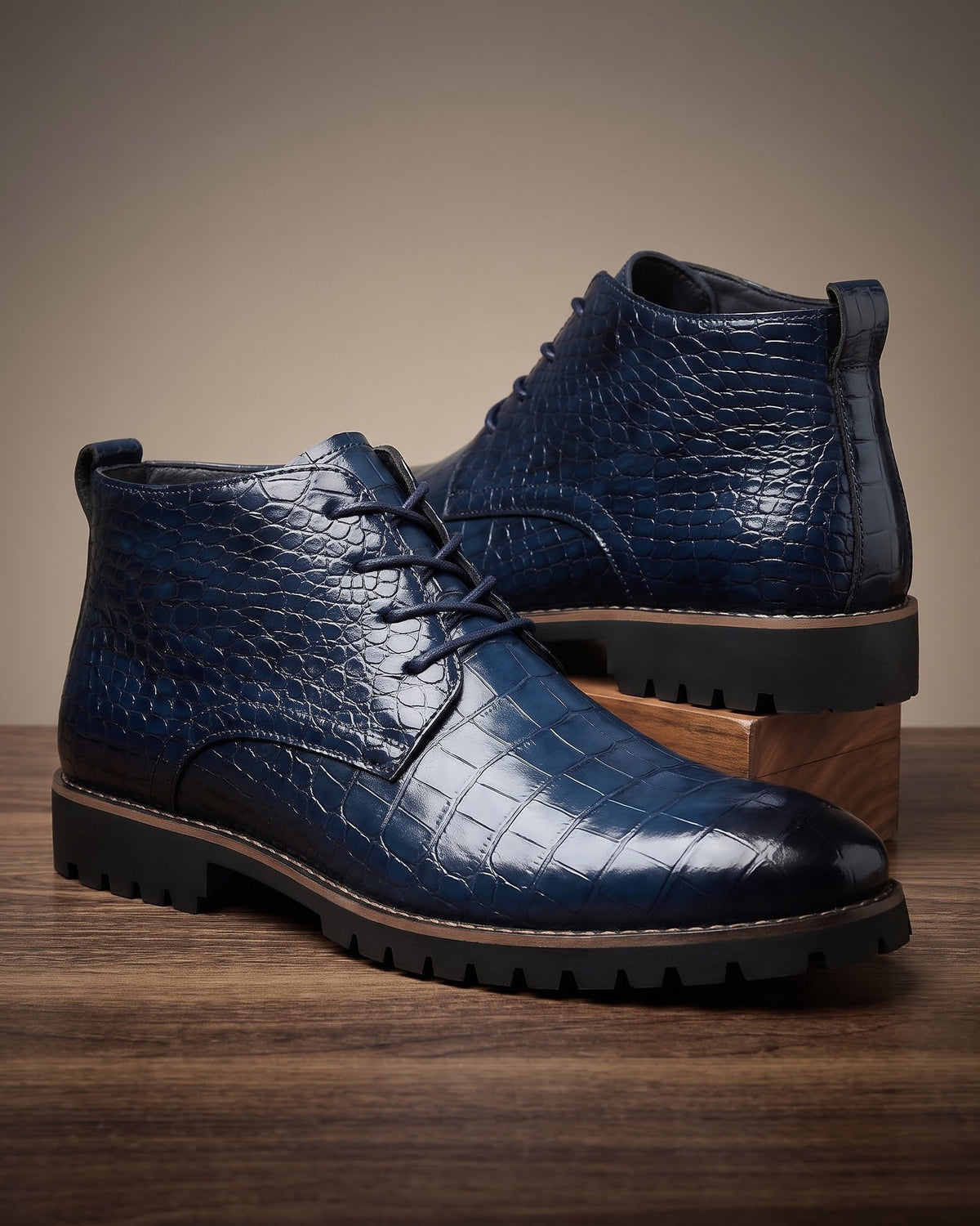 Domenico Leather Chukka Boot
