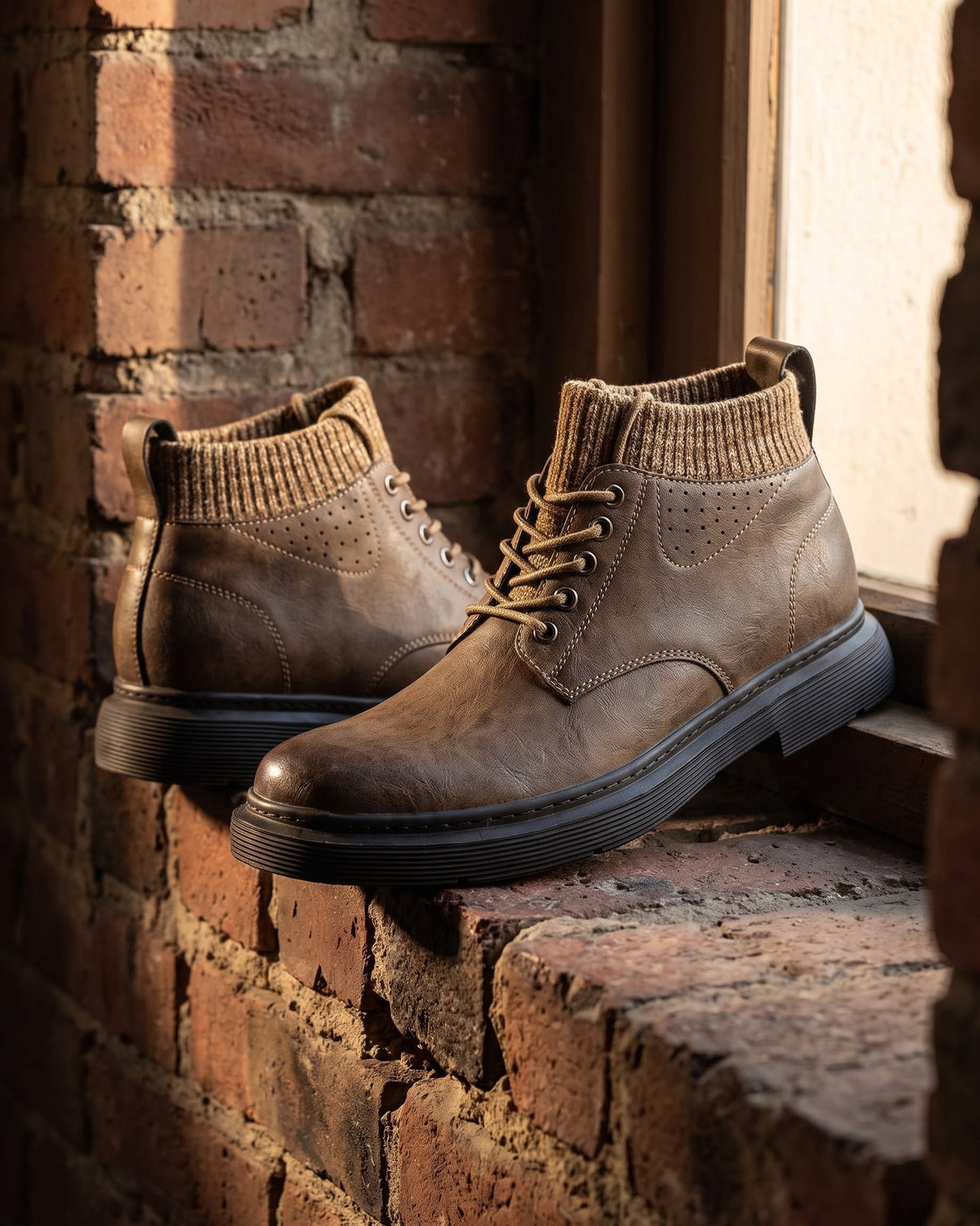 Silvano Leather Chukka Boot