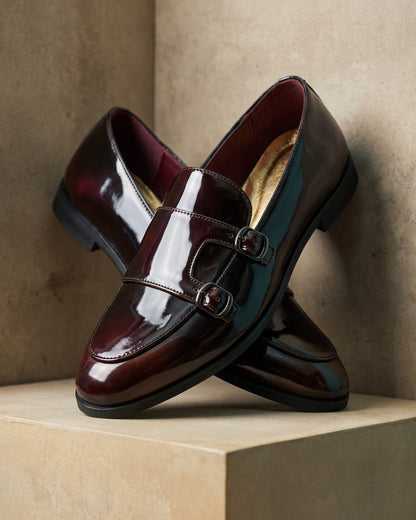 Piero Leather Monk Strap