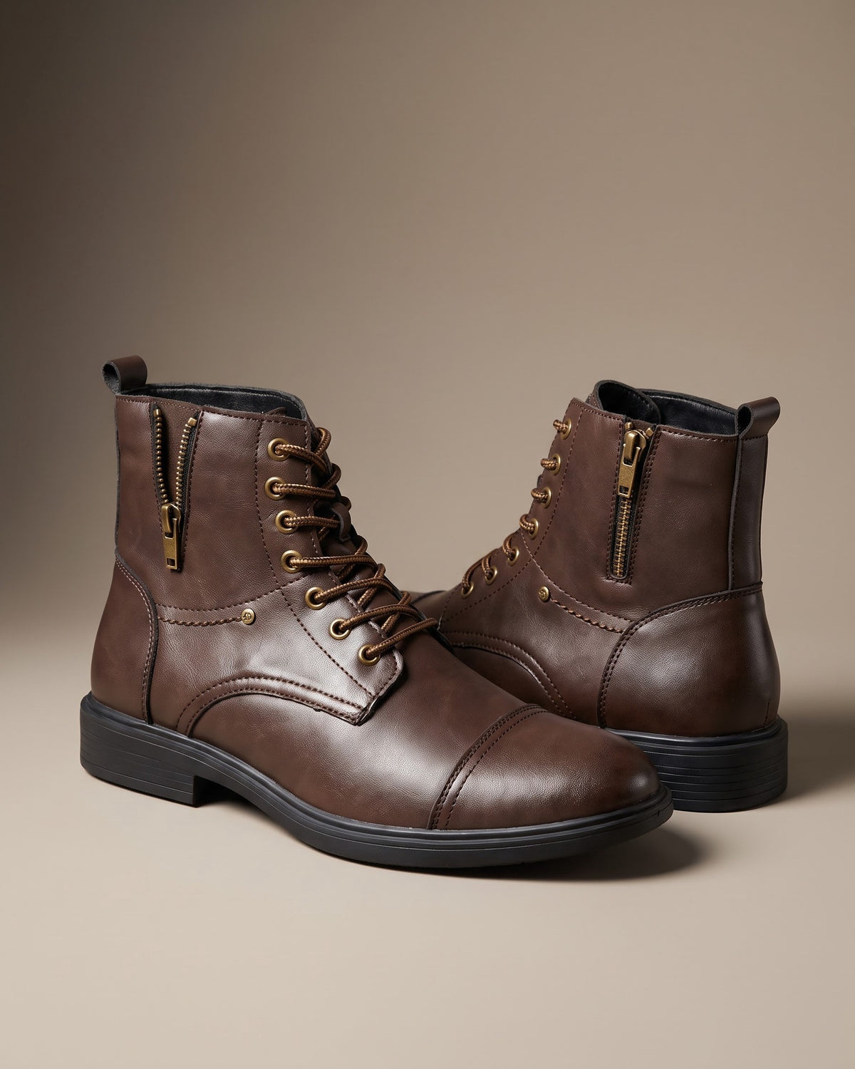 Octavio Leather-Look Boot