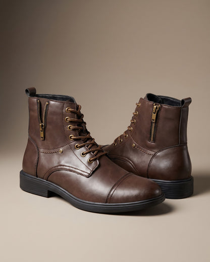 Octavio Leather-Look Boot