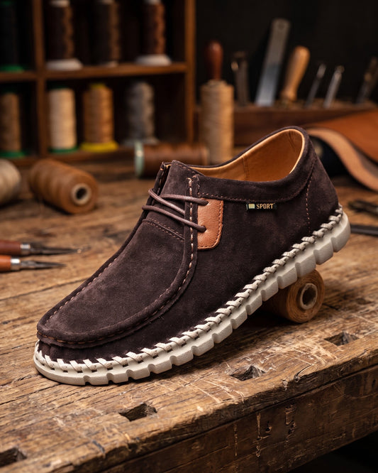 Hector Suede Moccasin