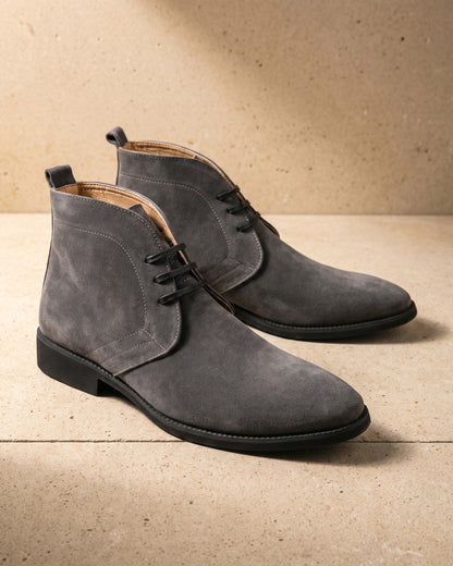 Claudio Faux Leather Chukka Boot