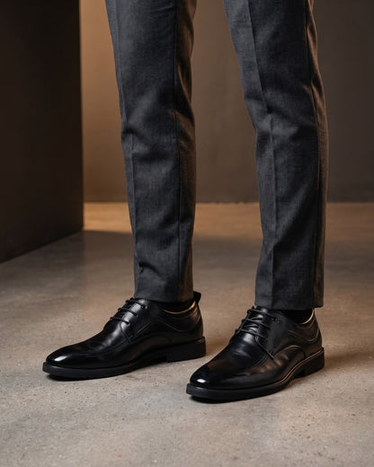 Enzo Leather Derby
