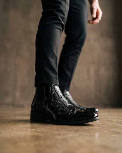 Ricardo Faux Leather Chelsea Boot