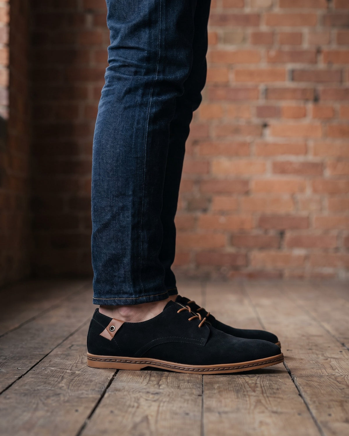 Serafino Suede-Effect Derby