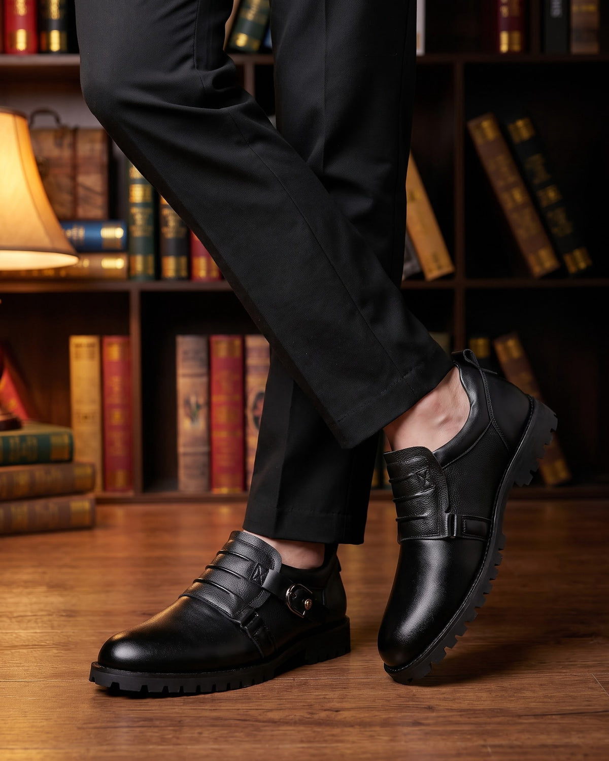 Fernando Leather Monk Strap