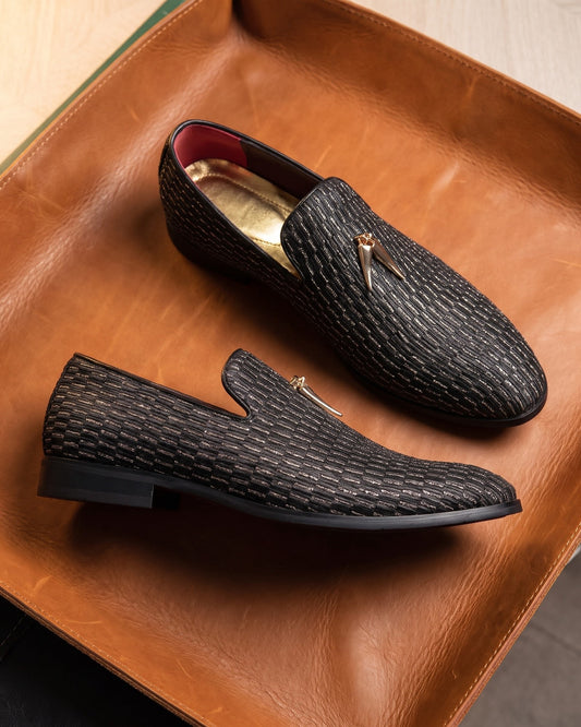 Santos Woven Tassel Loafer