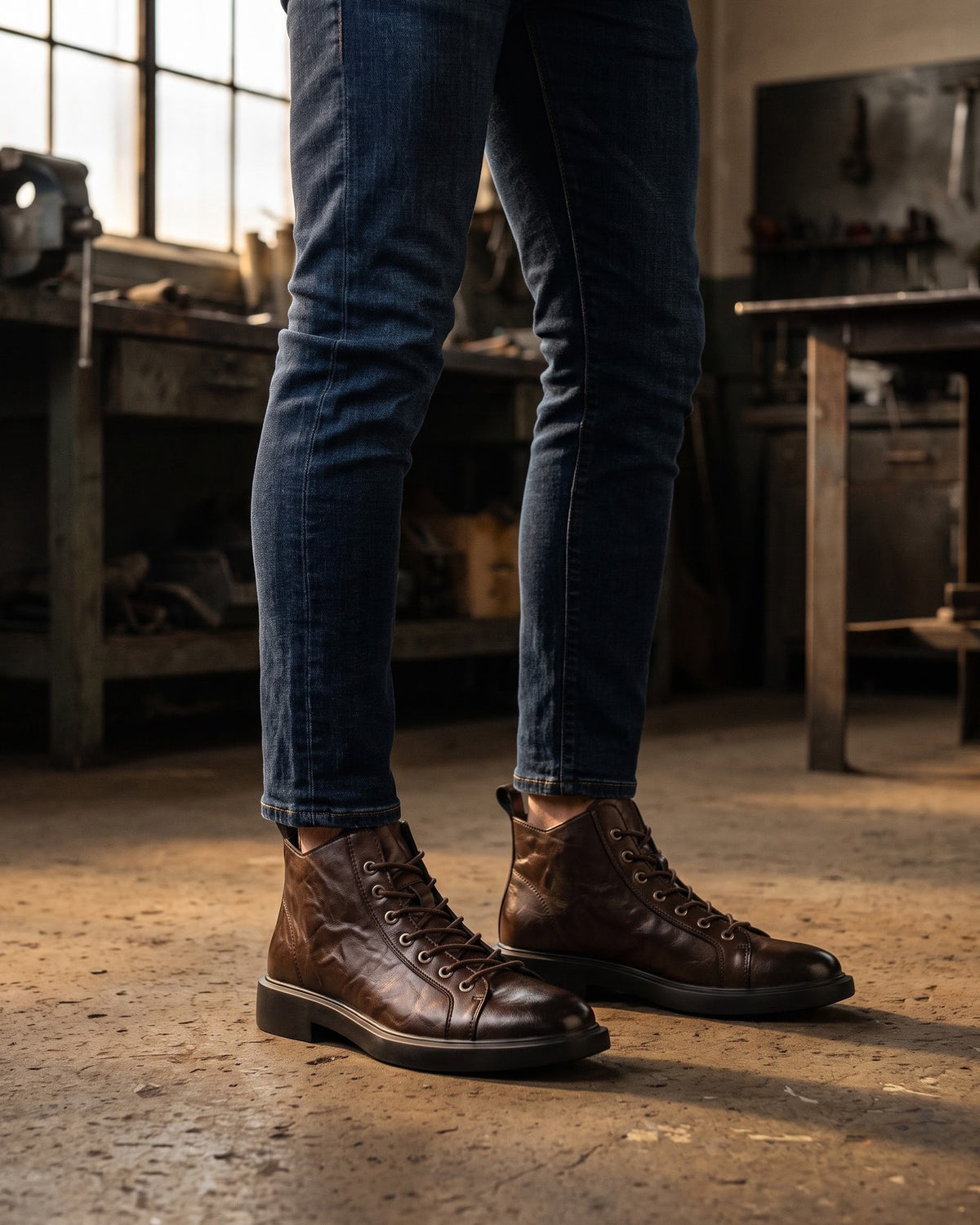 Gennaro Leather Boot