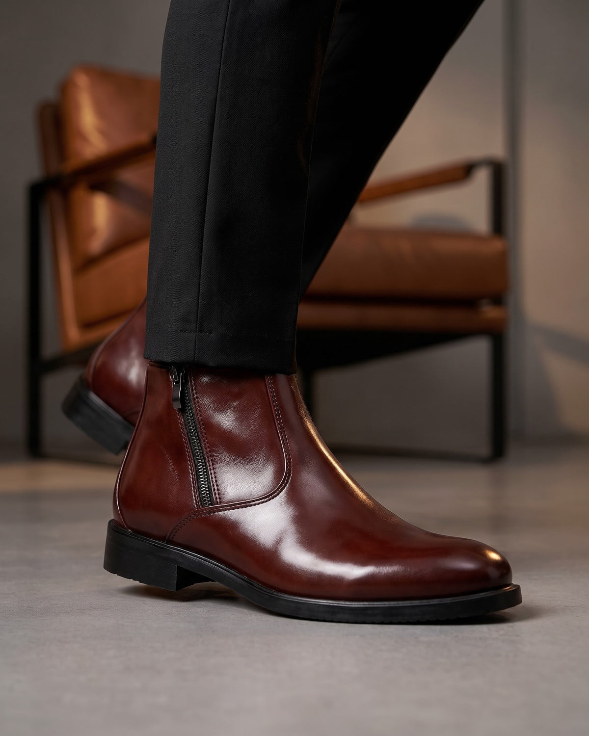 Iker Leather Chelsea Boot