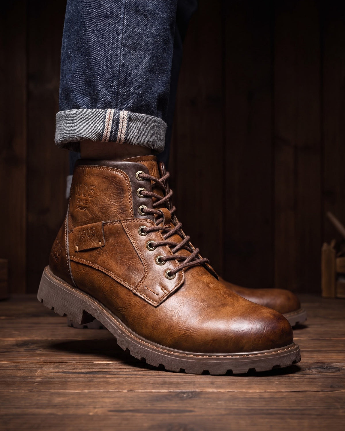 Isidoro Leather Boot