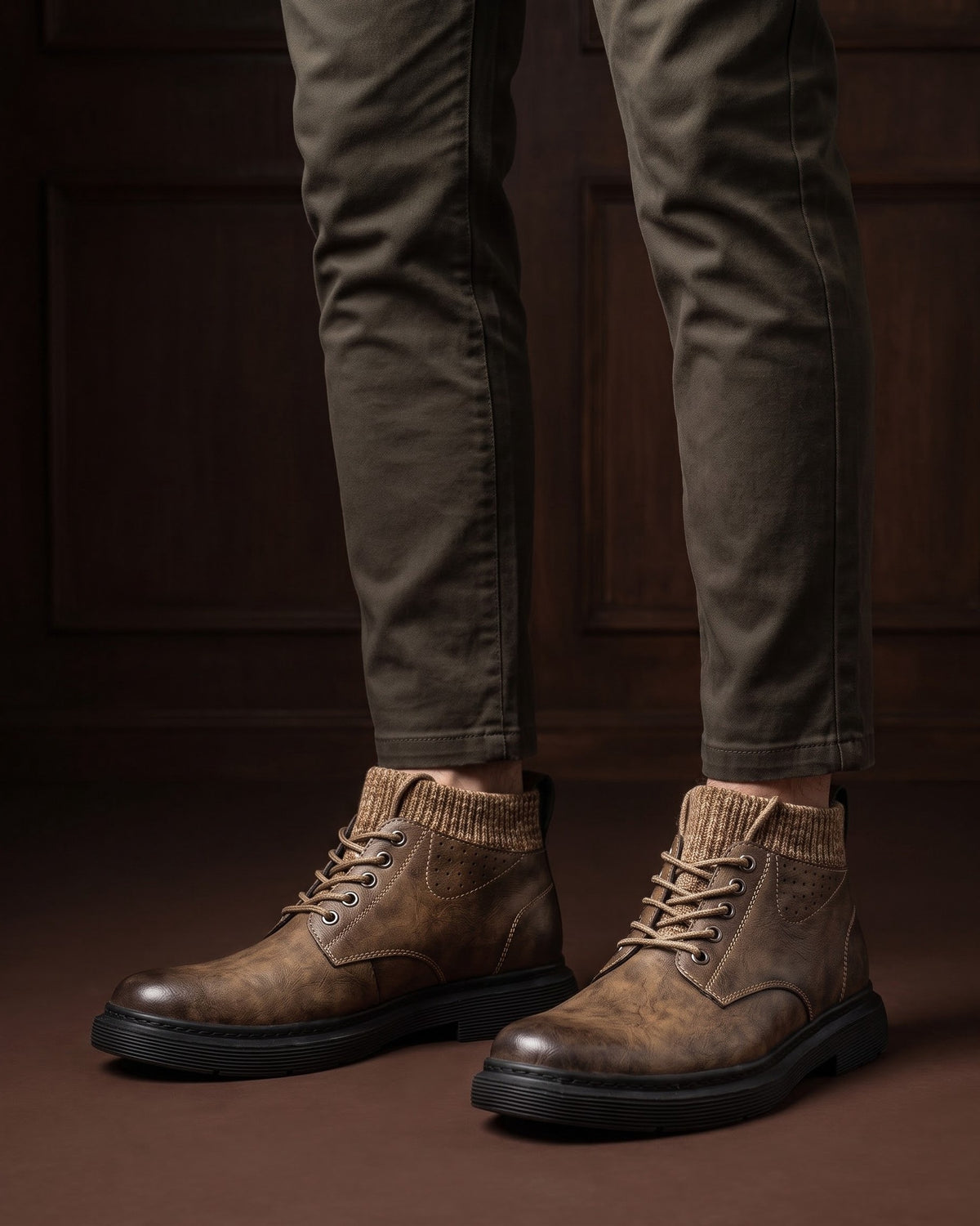 Silvano Leather Chukka Boot